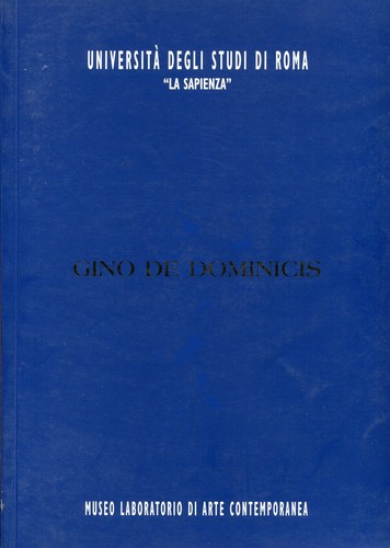 Gino dominicis giornata - de, dominicis.