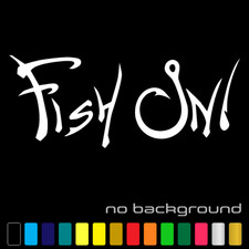 Adesivo Fish On decalcomania