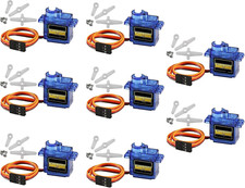 8 Pezzi 9G Micro Servo Motore