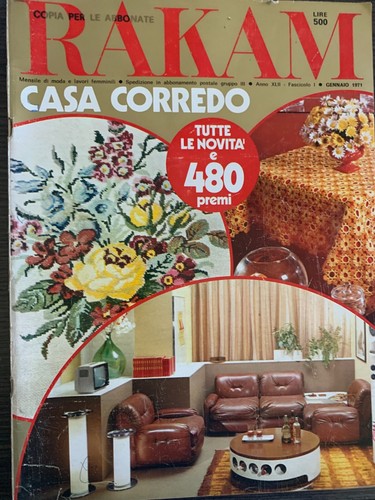 Riviste rakam 1971 - rakam,