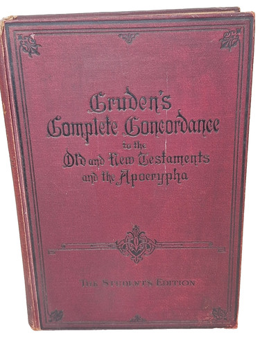 Cruden complete concordance - cruden's,