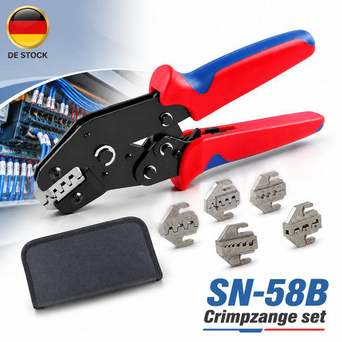 Pinza crimpatrice cricchetto - pinza,