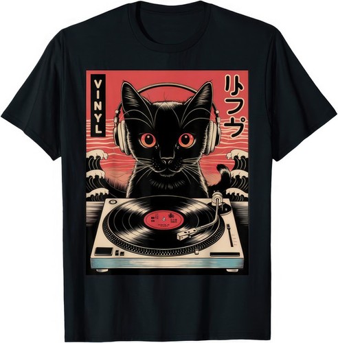 Maglietta vintage gatto - maglietta,