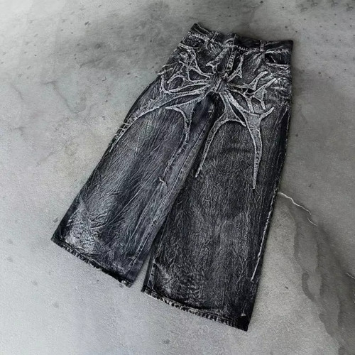 Jeans denim larghi - y2k,