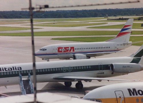 Foto aereo vintage - anni, csa