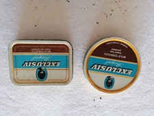 2 SCATOLE DI LATTA PER TABACCO