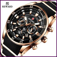 Reloj Hombre Gran Esfera Lujo