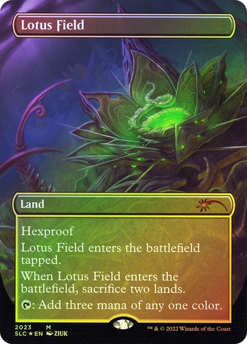 Mtg foil campo loto - campo, di