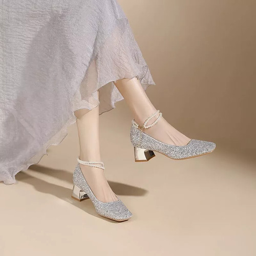 Decolte donna argento glitter - donna,