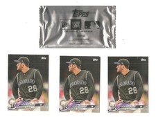 THREE~NOLAN ARENADO Topps New