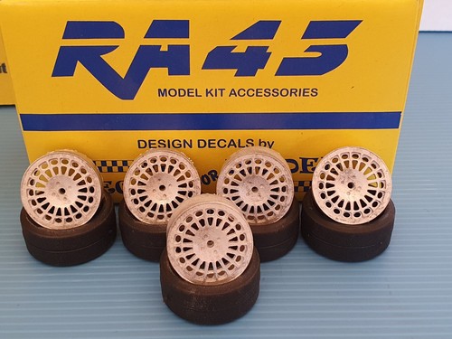 Cerchio rims con gomme - 1/18,