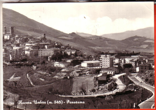 Cartolina nocera umbra b n - cartolina, b/n