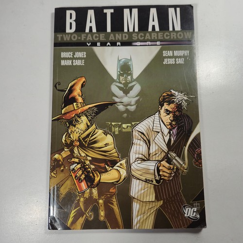 Batman two face and scarecrow - batman:,