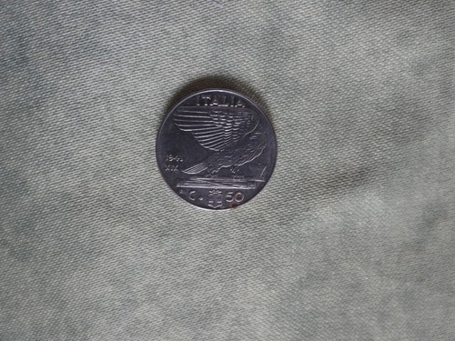 Moneta lira cent - moneta, vittorio