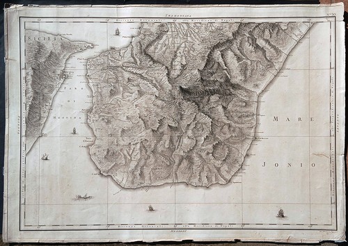 Stampa antica mappa 1788 - stampa,