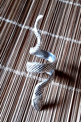Anello serpente occhi - anello,