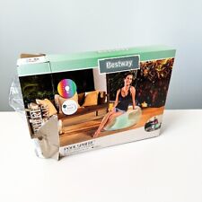 Poltrona LED gonfiabile Bestway come nuova 82 cm per 82 cm per 41 cm