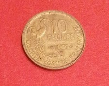 Mp1 Moneta Francia 10 Francs. 1951