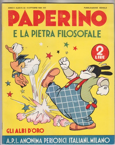 Paperino serie albi - albi, d'oro