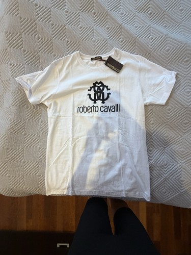Shirt roberto cavalli bianca - t-shirt,