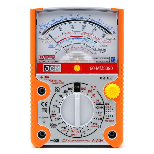 Mm3390 multimetro analogico - multimetro,