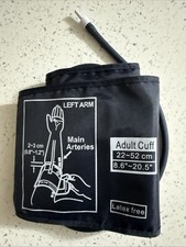 Bracciale Misuratore Pressione 22-52cm Portatile per Adulti e Anziani