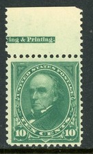 USA 1895 Clay 10¢ Green DL