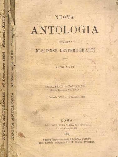 Nuova antologia rivista di - nuova,