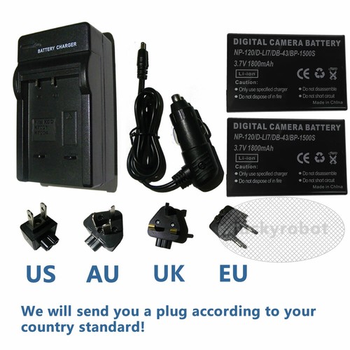 Batteria caricabatterie - 2x,