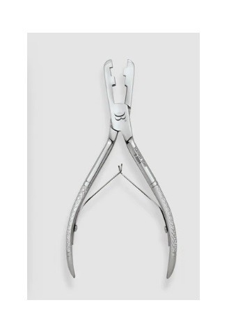 Pinza per montaggio ciocche