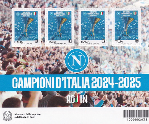 Napoli campione italia - campione, d'italia