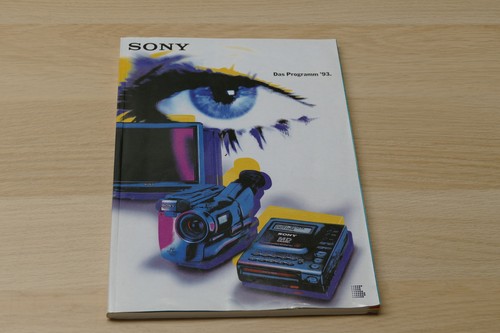 Sony 1993 catalogo - 1993, vintage