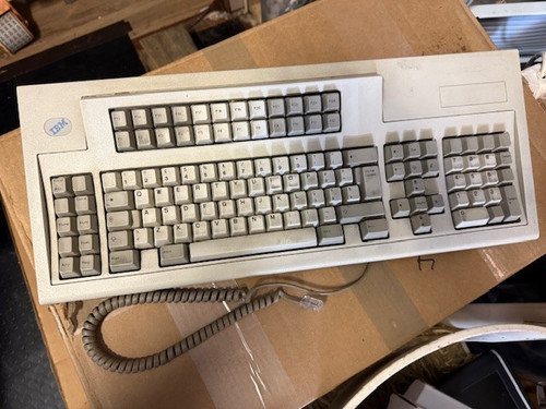 Tastiera ibm vintage terminale - ibm,