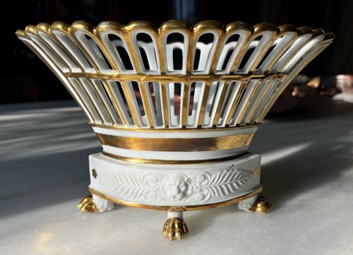 Coupe corbeille porcelaine - coupe,