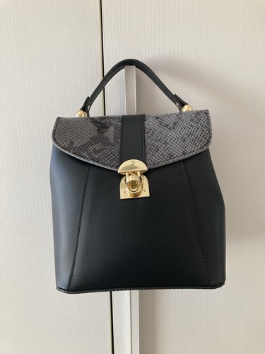 Zaino borsa pelle russo - pelle, •