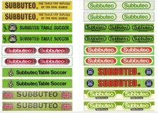 SUBBUTEO NEW !!! 20 STICKERS