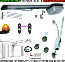 BASCULANTE 100 KG AUTOMATISMO