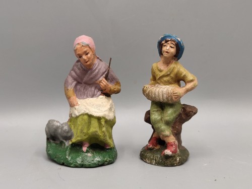 Antico lotto personaggi - antico,