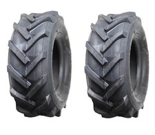 Set of 2, Deli 13x5.00-6 Tiller Trencher Lug Traction AG Tires, 4 Ply, Tubeless