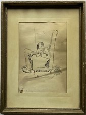 Disegno Gisela Fumante Uomo IN