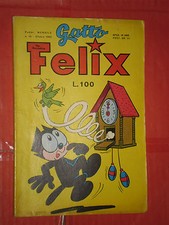 GATTO FELIX  N° 10 DEL 1968 DA LIRE 100 -EDIZIONI BIANCONI- RARO 