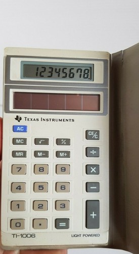 Vintage calcolatrice texas - vintage,
