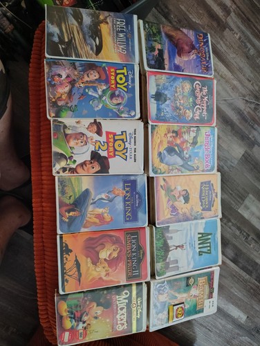Disney original vhs releases - vhs,