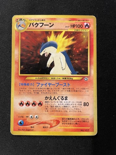 Pokemon typhlosion neo - pokemon, premium