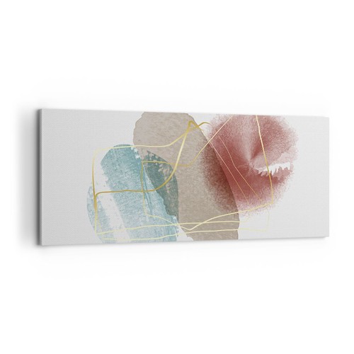 Quadro tela 100x40cm forma - su,