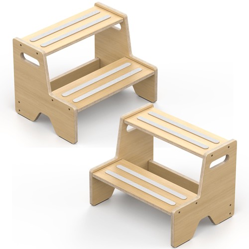 Pezzi sgabello gradini in - 2, 2