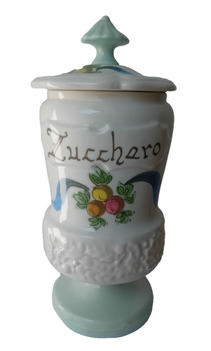 Zuccheriera albarello zucchero - zuccheriera,