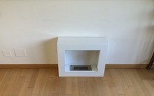 Biocamino BestBio Design Bioetanolo Bianco 70 X 60 X 20