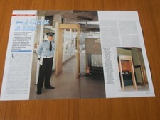 1990 PRODUZIONE METAL DETECTOR AEROPORTI DITTA ITALIANA CEIA SICUREZZA TRASPORTO