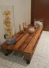 Tavolino legno 120x40 - legno, con
